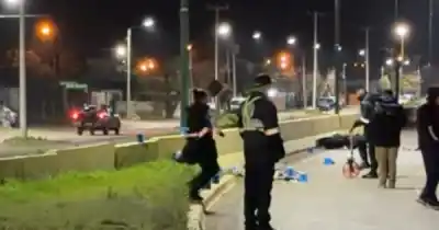 Perdió el control de su moto y el final fue trágico en la doble trocha