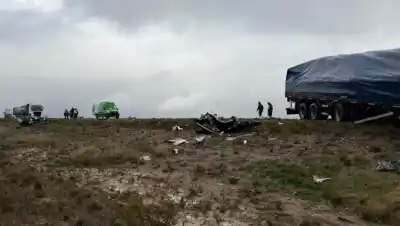 Dos muertos en un choque sobre la Ruta 251: el camionero, imputado por homicidio culposo