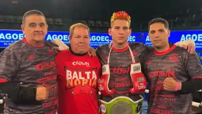 El Rey Mago Noria volvió a noquear en la revancha y se quedó con el título sudamericano