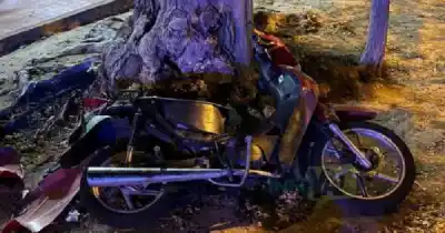 Guaymallén: motociclista de 59 años en grave estado tras ser embestido por un auto que se dio a la fuga