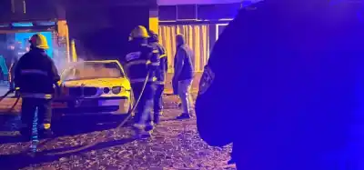 Un BMW se incendió solo en un garaje de San Javier y el dueño no puede explicarlo