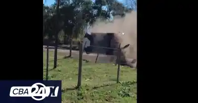 Se despidieron de la ruta: el vuelco que asustó a todos en el Rally de San Francisco