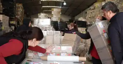 Miles de zapatillas para estudiantes: la provincia arranca la entrega por Las Heras