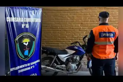 Le robaron la moto durante la fiesta de San Gil y la encontraron en un lugar inesperado
