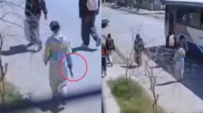 Amenazó a estudiantes con una réplica de arma en Salta y las cámaras lo grabaron