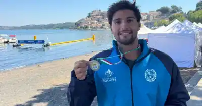 El santacruceño que dejó su marca en la Capri-Napoli y terminó como el mejor del continente