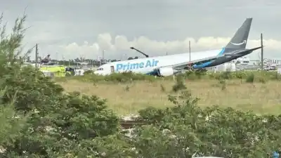 Un avión de carga se despistó en Miami y el aeropuerto quedó paralizado: qué se sabe