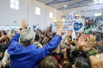 Rodríguez Saá: "Vamos a volver" y prometió restablecer la justicia social en cinco meses