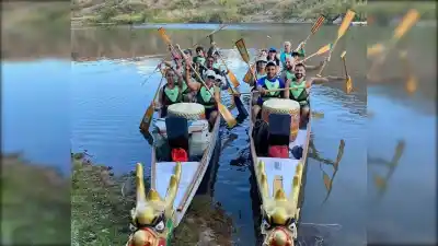 Dragones en el Limay: la carrera que desafía a equipos sin experiencia