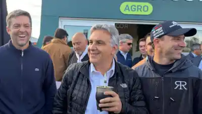 Llaryora anunció créditos por $30.000 millones para el campo en la Rural de Río Cuarto