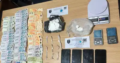 Un delfín en la droga: el sello que delató a una banda familiar en el Valle de Uco