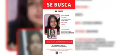 Una adolescente de 14 años desapareció en Oberá y la Policía pide ayuda para encontrarla