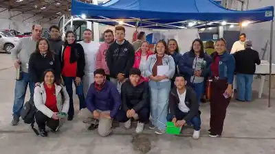 Estudiantes de una carrera técnica visitaron un mercado en Goya: qué buscaban aprender