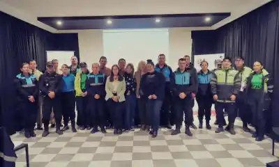Capacitaron a fuerzas de seguridad en Camarones para detectar casos de trata