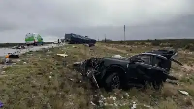 El siniestro en la Ruta 251: confirmaron quiénes eran los dos hombres que viajaban a Chubut