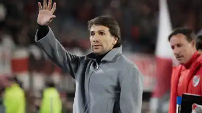 El insólito momento de Ponzio en su debut como DT en el Monumental que se volvió viral