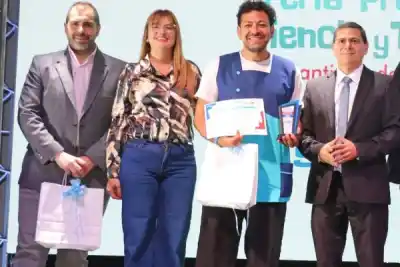 Un jardín de un pueblo de 1.500 habitantes llegó a la Feria Nacional de Ciencias