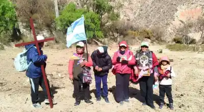 Tiempo del Milagro: los fieles de Tacuil ya marchan hacia Salta