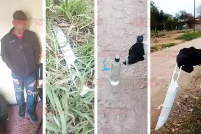 Su novia se negó a salir y él reaccionó así frente a la policía