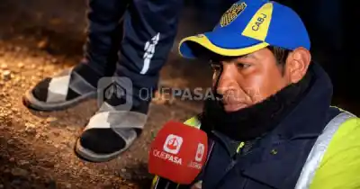 Caminó kilómetros con sandalias y bajo cero: lo que lo empuja a no rendirse