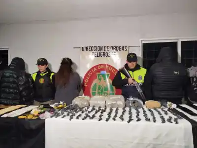 Encontraron casi 5 kilos de marihuana en un allanamiento en El Manantial: qué más secuestraron