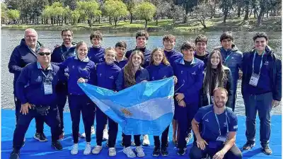 El Mundial Juvenil de aguas abiertas rompió récords en Santa Fe y dejó una medalla histórica