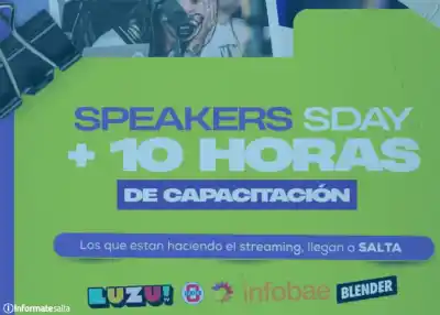 Por primera vez, los secretos del streaming llegan al NOA: referentes de OLGA, LUZU e Infobae aterrizan en Salta