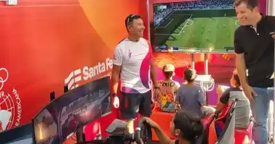 Villa Gobernador Gálvez se prendió a la fiesta: así fue la antesala de los Juegos Suramericanos