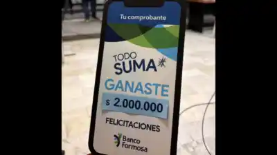 El primer sorteo de Banco Formosa ya tiene ganadores: repartieron más de $50 millones