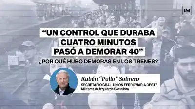 El 'Pollo' Sobrero reveló el motivo de las demoras: "Un control que llevaba 4 minutos pasó a demorar 40"