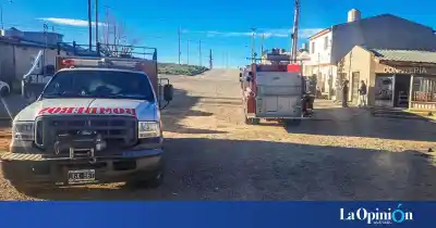 Las llamas sorprendieron a los empleados de una panadería: qué pasó en el techo