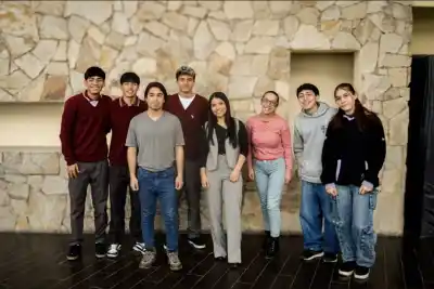 El Volcán: estudiantes de secundaria ya trabajan junto a la secretaría de Transporte