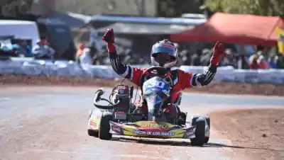 Cuatro pilotos dominaron el Karting con caja en Rincón de los Sauces