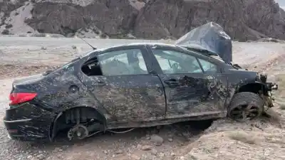 Vuelco en la Ruta 25: una familia terminó herida y un joven de 20 años sigue internado