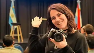 La fotógrafa de Paraná que pasó de la Uader a retratar a Divididos