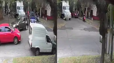 Asalto millonario en Tres de Febrero: los motochorros que se fueron con 12 millones y volvieron por más
