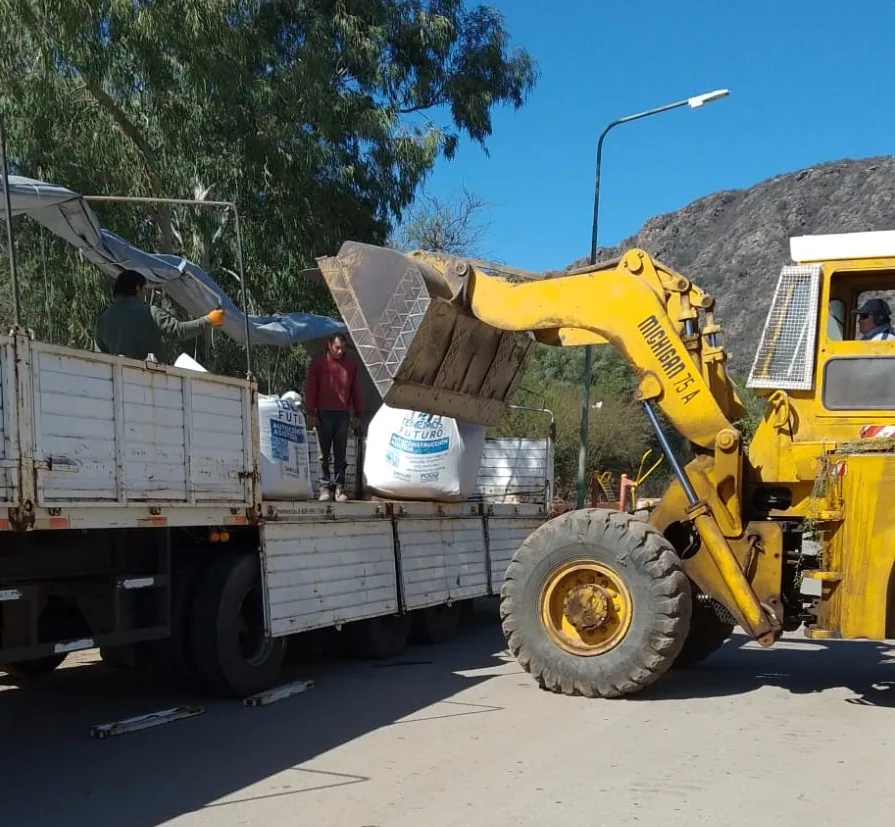 El sueño de la casa propia: una familia de Talita recibió los materiales para empezar a construir