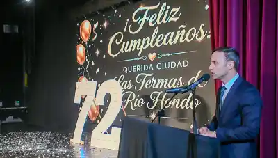 El emotivo mensaje de la intendente en el aniversario de Las Termas