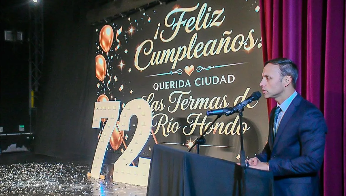 El emotivo mensaje de la intendente en el aniversario de Las Termas