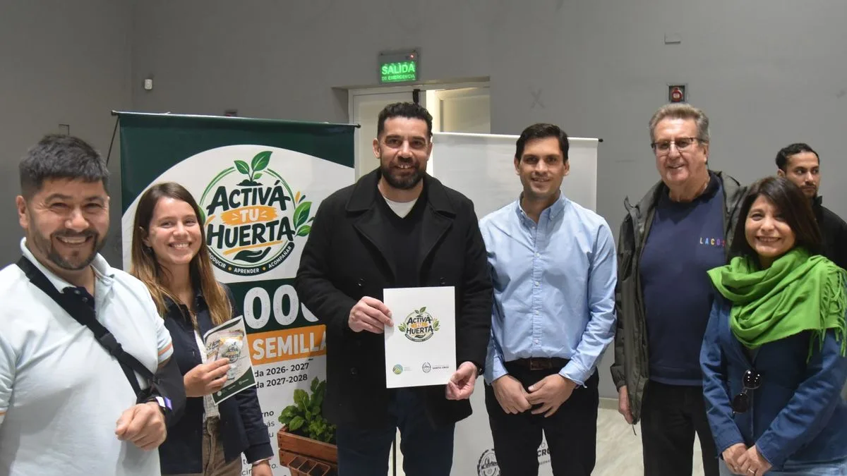 Lanzan un programa para que los santacruceños produzcan su propia comida