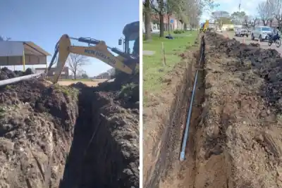 Mejoras en Monte Caseros: así avanza el plan de agua potable y cloacas
