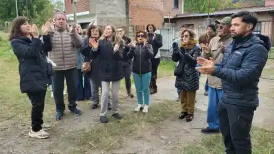Vecinos frenaron una obra que se montó sin avisar: qué encontraron al reclamar