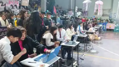 El proyecto escolar que se volvió un sistema de votación para la FNE