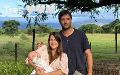 A cuatro meses de la muerte de su pareja, su mensaje conmueve: "Siempre vamos a ser tres"