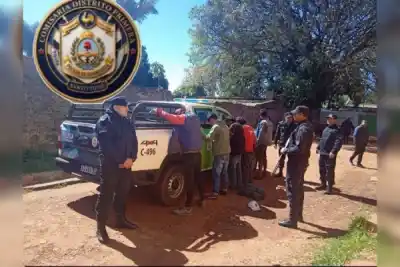 Una pelea entre bandas en un barrio de Santo Tomé terminó con cinco detenidos