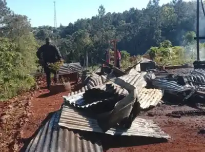 Arde una casa en Dos de Mayo: qué pasó con los cinco ocupantes