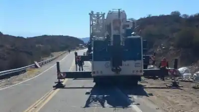 Vuelco en la RN 60: habilitaron el paso en La Cébila, pero con serias restricciones