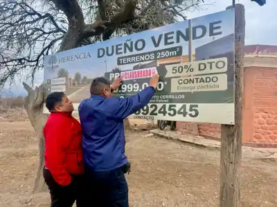 Clausuraron un loteo en Cerrillos que se vendía sin permiso: qué encontraron en el predio
