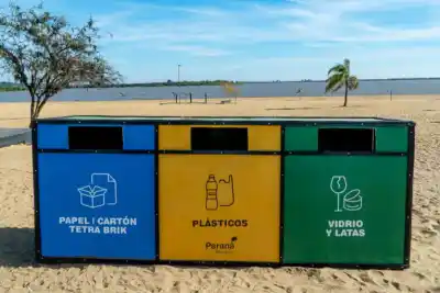 Paraná suma Ecopuntos en seis puntos de la ciudad: qué materiales se pueden tirar