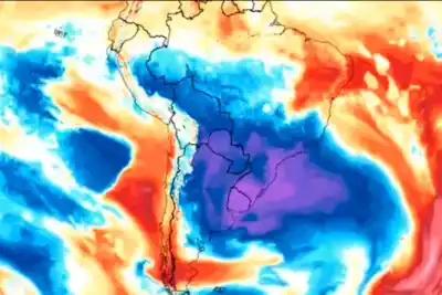 El día exacto en que las lluvias vuelven a Entre Ríos y el brusco cambio que vendrá después